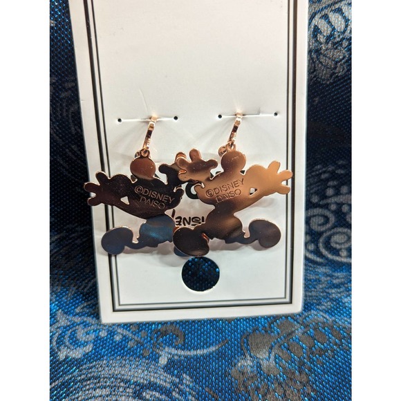 Disney Japan Mickey Mouse Happy Pose Clip On Earrings WT - Picture 4 of 8